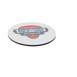 8" Rd 1/8" Thick Full Color Soft Mouse Pad with Logo  8" Rd 1/8" Thick Full Color Soft Mouse Pad with Logo