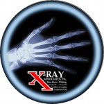 Custom Printed Promo-clear Translucent X Ray Mouse Pad Stock Hand