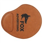 Personalized Rawhide Brown Laserable Leatherette Mouse Pad (9" x 10 1/4")