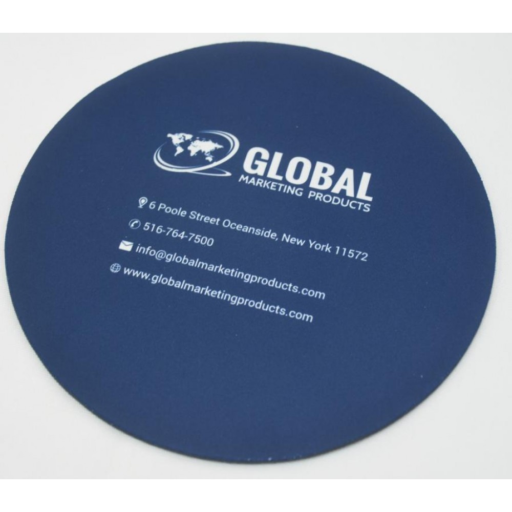Promotional Neoprene Mouse Pads - Round