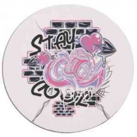 8 x 1/8 Round Mouse Pad with Logo  8 x 1/8 Round Mouse Pad with Logo