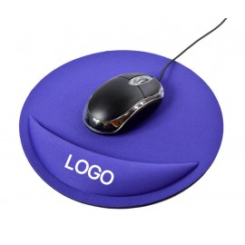 Customized Round Wist Protection Silicone Mouse Pad