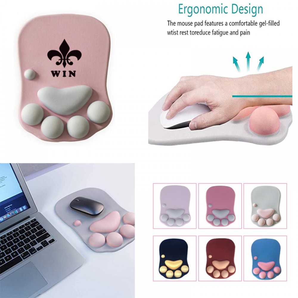 Promotional Cat Paw Mouse Pad Promotional Cat Paw Mouse Pad