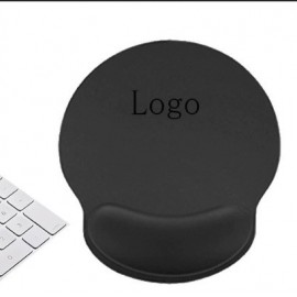 Memory Foam Wrist Rest Mouse Pad with Logo