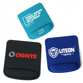 Rectangular Wrist Rest Mouse Pad Custom Printed