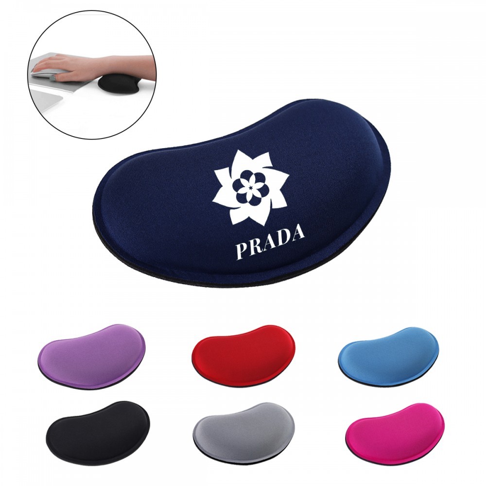 Heart Shaped Wrist Protecting Mouse Pad with Logo