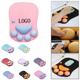 Kitty Paw Wrist Rest Pad Custom Imprinted