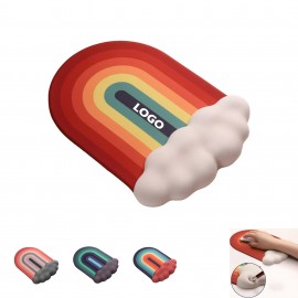 Logo Branded Mouse Pad With Wrist Rest