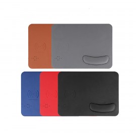 Wireless Charging Mouse Pad w/Wrist Rest Support Mat with Logo  Wireless Charging Mouse Pad w/Wrist Rest Support Mat with Logo