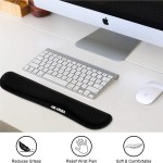 Keyboard Wrist Rest with Ergonomic Raised Memory Foam Custom Imprinted