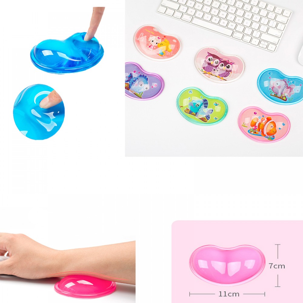 Custom Imprinted Wrist Rest Silicone Mouse Pad Custom Imprinted Wrist Rest Silicone Mouse Pad