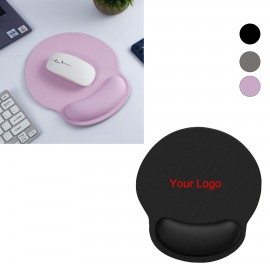 Minimalist Silicone Wrist Rest Mouse Pad with Logo