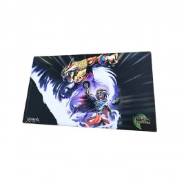 Custom Printed Rectangular Mouse Pad with Rubber Bottom
