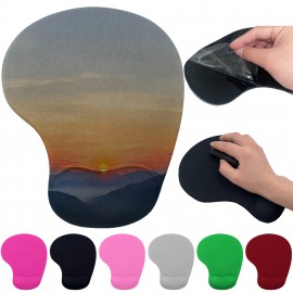 Logo Branded Silicone Wrist Rest Mouse Pad