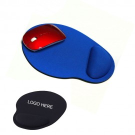 EVA Mouse Pad w/ Wrist Rest with Logo