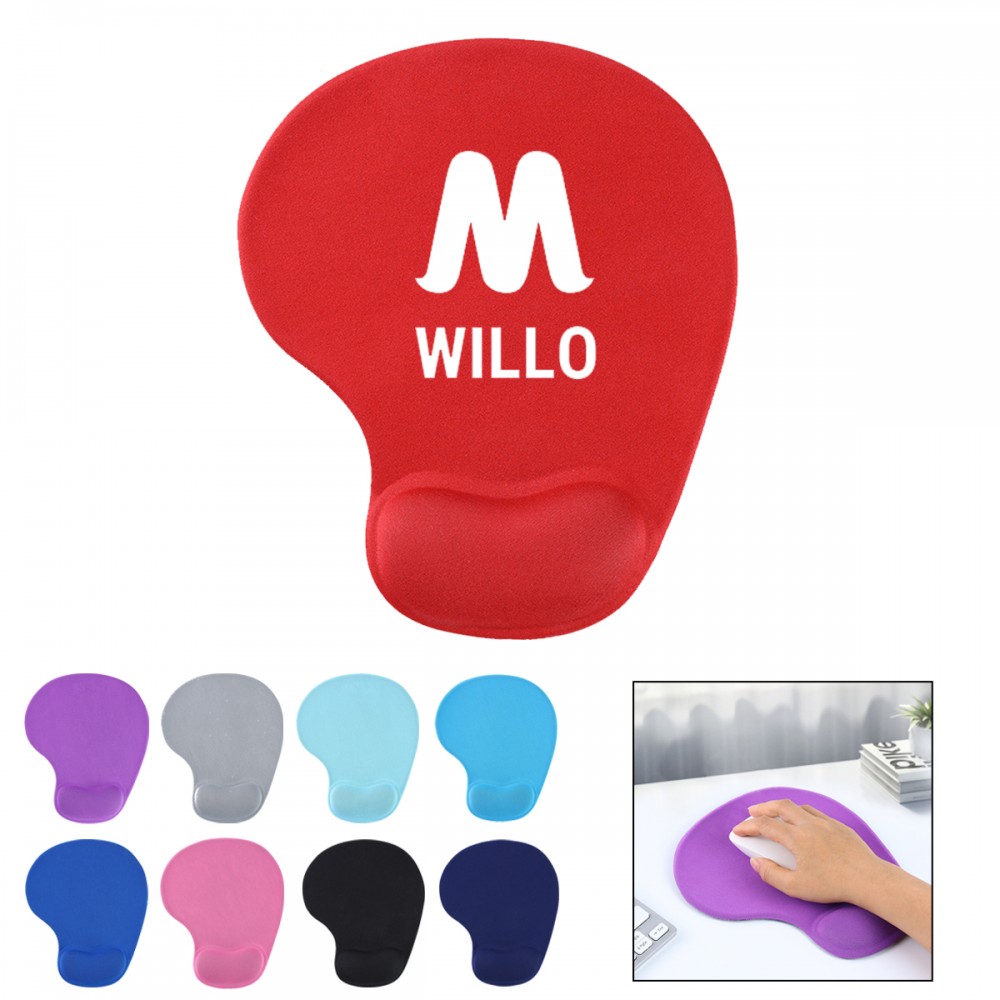 Promotional Wrist Rest Support Silica Printing Mouse Pad Promotional Wrist Rest Support Silica Printing Mouse Pad