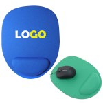 Full Color Imprint Wrist Rest Rubber Mouse Mat with Logo