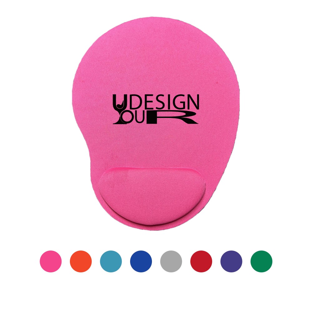 Wrist Rest Mouse Pad with Logo