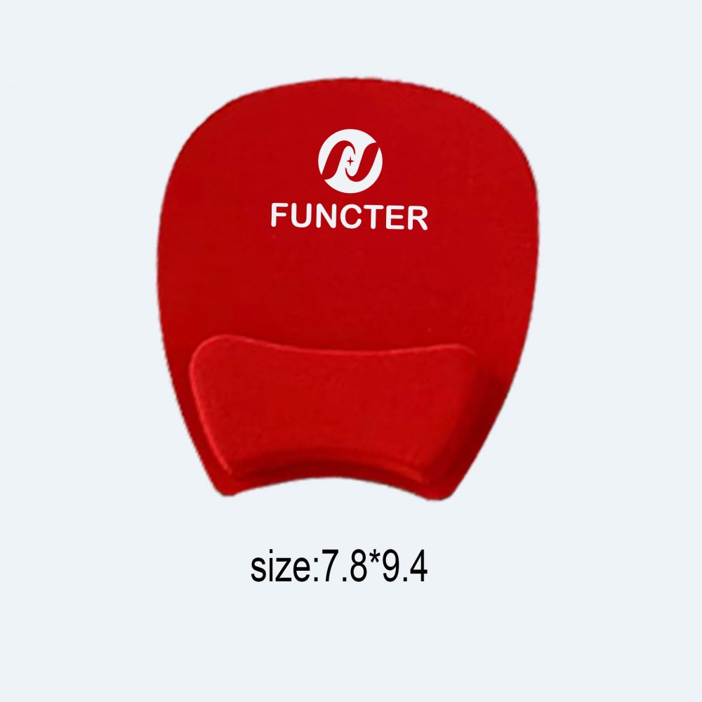 Logo Branded EVA Foam Apple Shape Wrist Rest Mouse Pad Logo Branded EVA Foam Apple Shape Wrist Rest Mouse Pad