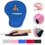 Personalized Office Mousepad with Gel Wrist Support