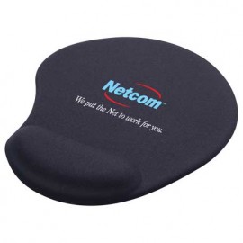 Custom Solid Jersey Gel Mouse Pad / Wrist Rest