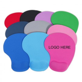 Mouse Pad with Wrist Support with Logo