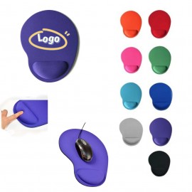 Mouse Pad with Wrist Rest with Logo  Mouse Pad with Wrist Rest with Logo