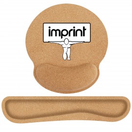 Cork Leather Mouse Pad Custom Printed