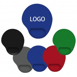 Solid Color Wrist Protection Mouse Pad with Logo