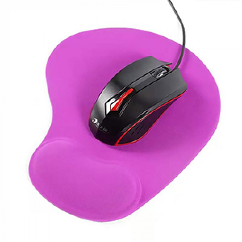 Mouse Pad with Gel Wrist Rest with Logo