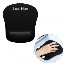 Logo Branded Mouse Pad With Wrist Support