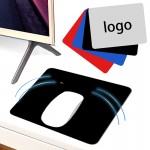Custom Full-Color Printed Anti-Slip Rubber Base Fabric Mouse Pad 8 3/5"x7" with Logo
