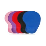 Silicone Mouse Pad with Wrist Support with Logo