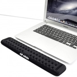 Logo Branded Keyboard Wrist Rest with Ergonomic Raised Memory Foam