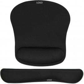 Promotional Keyboard Wrist Rest And Mouse Pad With Wrist Support