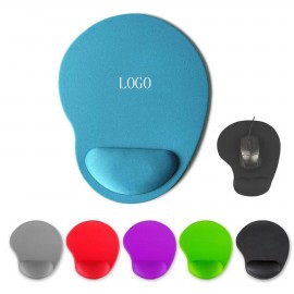 Mouse Pad with Wrist Rest with Logo  Mouse Pad with Wrist Rest with Logo