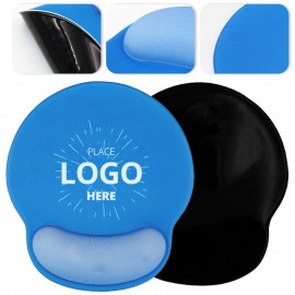 Mouse Pad With Wrist Rest with Logo  Mouse Pad With Wrist Rest with Logo