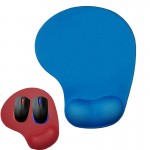 Logo Branded Silicone Mouse Pad w/Wrist Rest