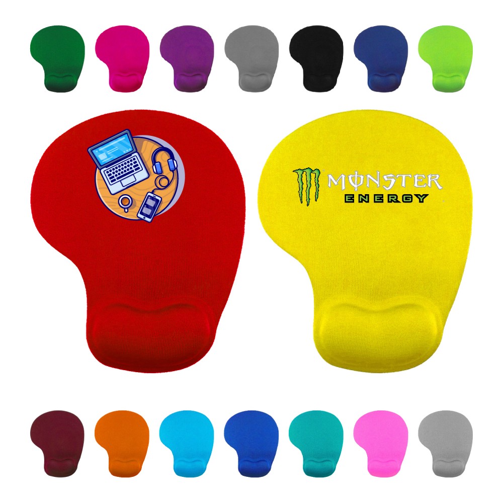 Promotional Custom Printed Wrist Rest Mouse Pad Promotional Custom Printed Wrist Rest Mouse Pad