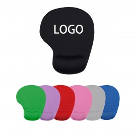 Full Color Wrist Rest Mouse Pad with Logo