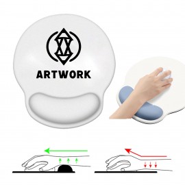 Promotional Foot Non-Slip Mouse Pad Wrist Support