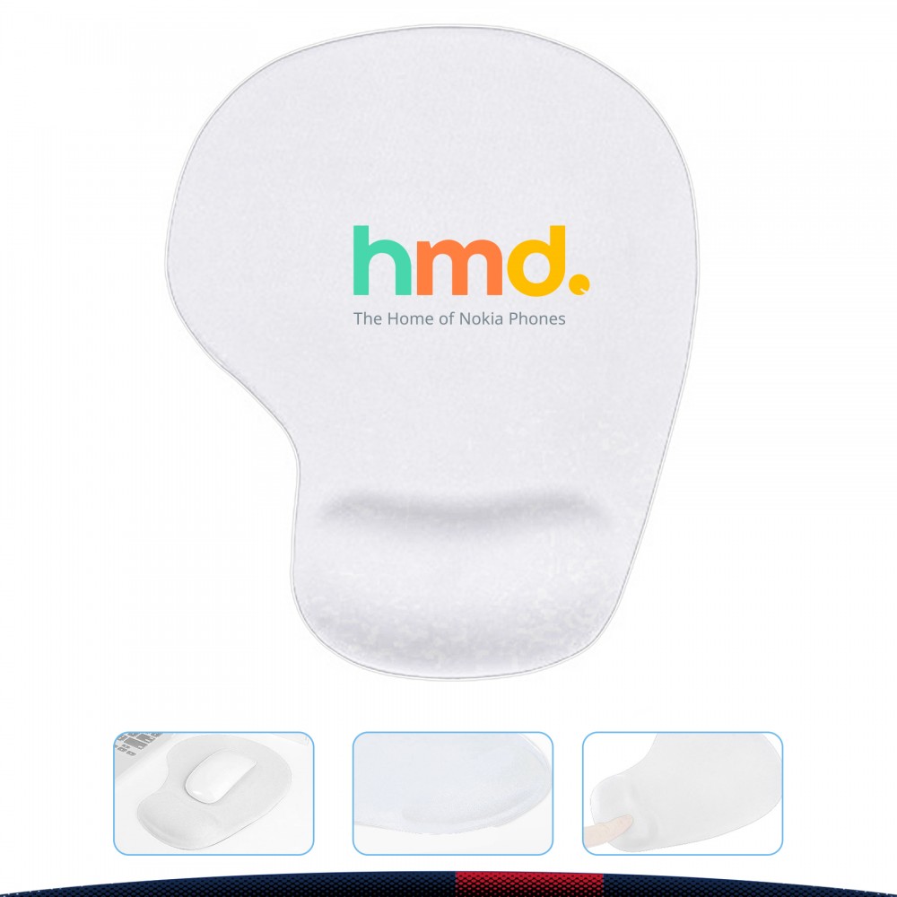 Memory Foam Mouse Pad 9.06" x 7.48" with Logo