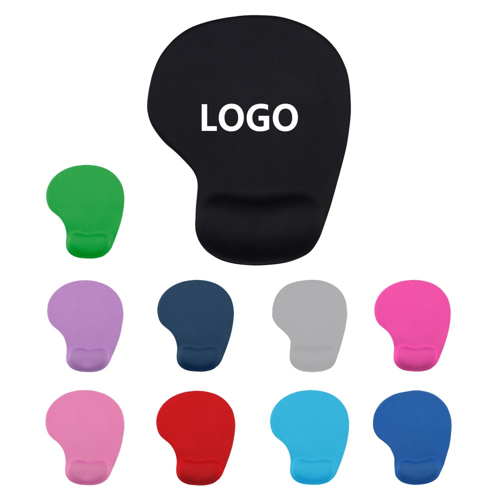 Customized Mouse Pad with Wrist Rest Customized Mouse Pad with Wrist Rest