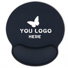 Rubber Memory Foam Wrist Rest Mouse Pad with Logo  Rubber Memory Foam Wrist Rest Mouse Pad with Logo