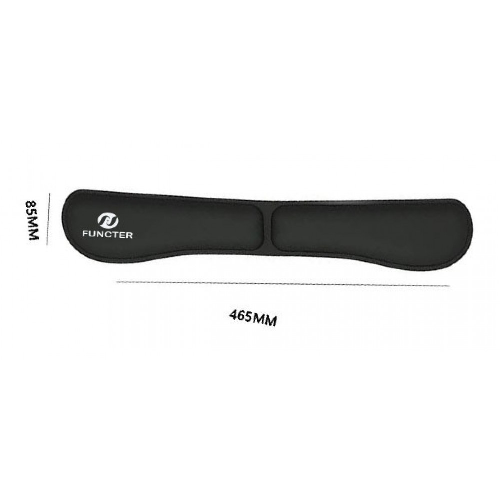 Foldable Keyboard Hand Rest Cushion W/ Memory Foam with Logo Foldable Keyboard Hand Rest Cushion W/ Memory Foam with Logo