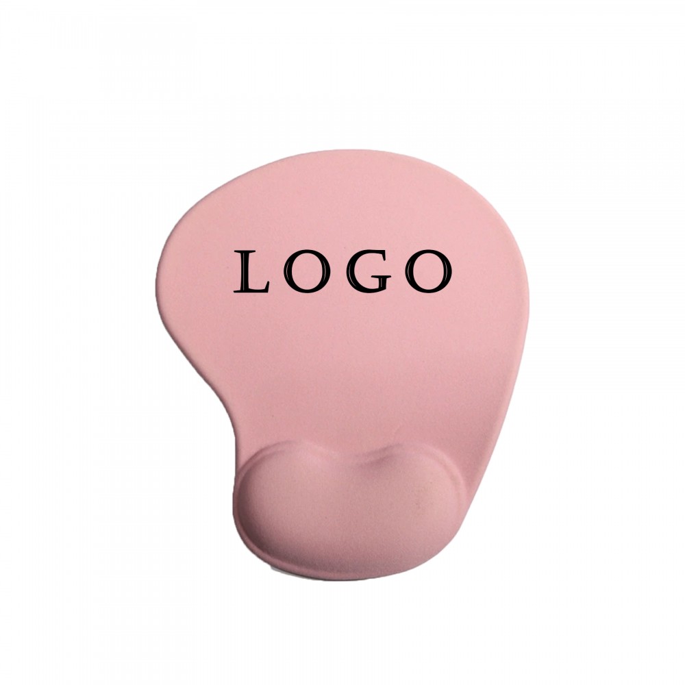 Silicone Anti-Slip Wrist Rest Mouse Pad with Logo