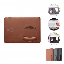 Custom Imprinted Wireless Charging Mouse Pad