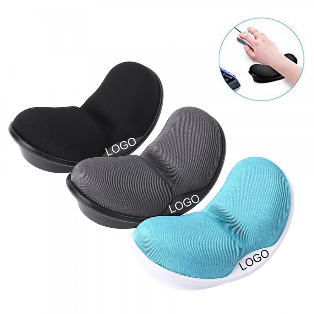 Ergonomic Memory Foam Mouse Wrist Rest Mouse pad with Logo