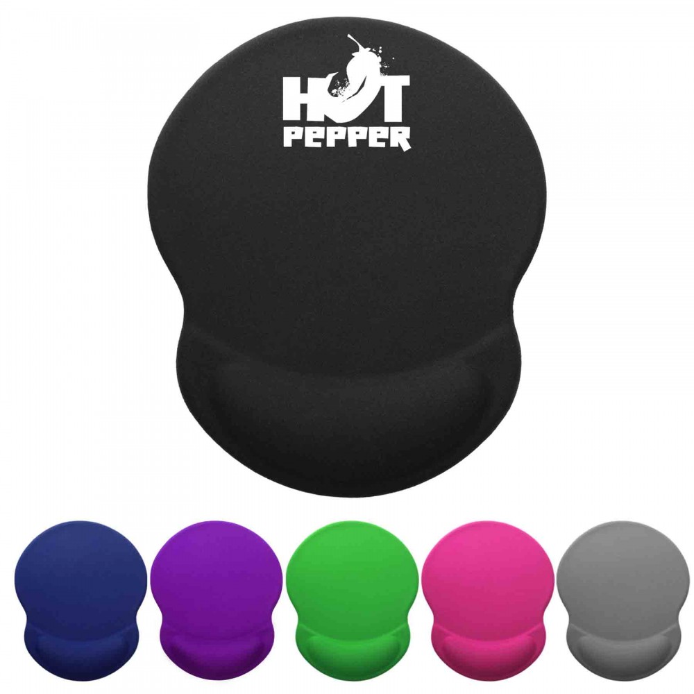Custom High Quality Wrist Rest Mouse Pad - Custom Full Color Custom High Quality Wrist Rest Mouse Pad - Custom Full Color