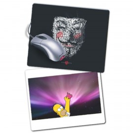 Large Rectangle Full Color Mouse Pads (9.25" x 7.75") with Logo
